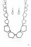 Full Frame Fashion - Black Necklace Paparazzi