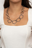 Full Frame Fashion - Black Necklace Paparazzi