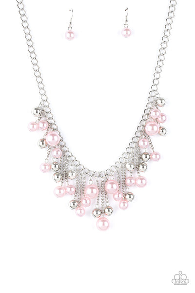 City Celebrity - Pink Pearl Necklace Paparazzi