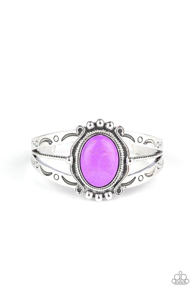 Very TERRA-torial - Purple Bracelet Paparazzi