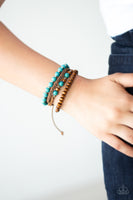 Renewable Energy - Blue Bracelet Paparazzi