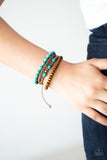 Renewable Energy - Blue Bracelet Paparazzi