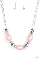 Welcome To The Big Leagues - Pink Necklace Paparazzi