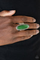 Stone Mystic - Green Ring Paparazzi