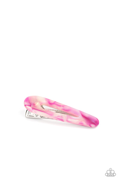 Walking on HAIR - Pink Hair Clip Paparazzi