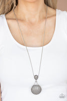 Desert Pools - Silver Necklace Paparazzi