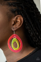 Show Your True NEONS - Multi-Colored Earrings Paparazzi