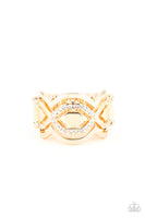 Divinely Deco - Gold Ring Paparazzi