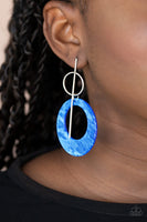 Stellar Stylist - Blue Post Earrings Paparazzi