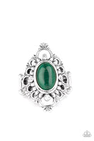 Elegantly Enchanted - Green Ring Paparazzi
