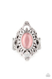 Elegantly Enchanted - Pink Ring Paparazzi