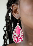 Loud and Proud - Pink Earrings Paparazzi