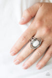 Peacefully Pristine - White Ring Paparazzi