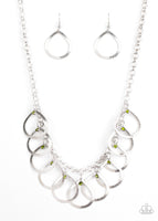 Drop By Drop - Green Necklace Paparazzi