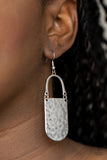 Resort Relic - Silver Earrings Paparazzi