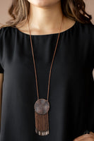 Natures Melody - Copper Necklace Paparazzi