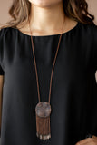 Natures Melody - Copper Necklace Paparazzi