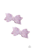 Sprinkle On The Sequins - Purple Hair Clips Paparazzi