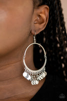 Speed of SPOTLIGHT - Silver Earrings Paparazzi