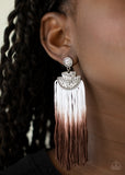 DIP It Up - Brown Earrings Paparazzi