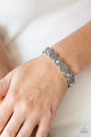 Glamour Garden - Silver Bracelet Paparazzi