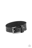 Tougher Than Leather - Black Urban Bracelet Paparazzi