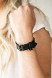 Tougher Than Leather - Black Urban Bracelet Paparazzi