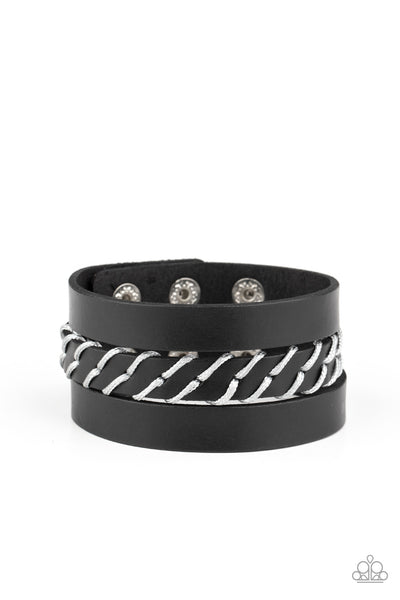 Backroad Bounty - Black Bracelet Paparazzi