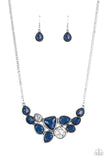 Breathtaking Brilliance - Blue Necklace Paparazzi