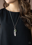 Sahara Quest - Green Necklace Paparazzi