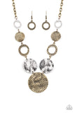 Terra Adventure - Brass Necklace Paparazzi
