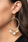 Speed of SPOTLIGHT - Gold Earrings Paparazzi