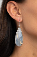 Ethereal Eloquence - Silver Earring Paparazzi