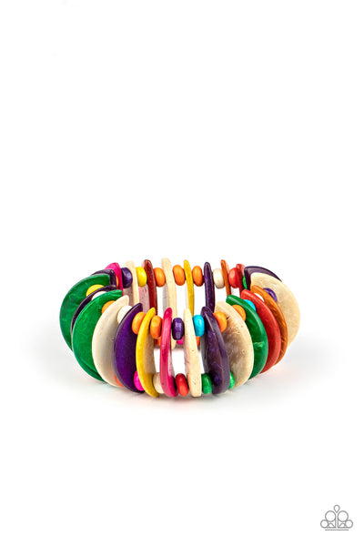 Tropical Tiki Bar - Multi-Colored Bracelet Paparazzi