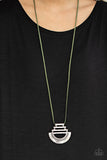 Rise and SHRINE - Green Necklace Paparazzi