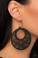 SEA Le Vie! - Black Earrings Paparazzi