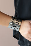 Get Your Bloom On - Black Bracelet Paparazzi - Incoming