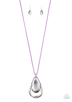 Texture Trekker - Purple Necklace Paparazzi