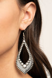 Essential Minerals - White Earrings Paparazzi