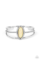 Stone Sahara - Yellow Bracelet Paparazzi