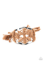 Macrame Mode - Brown Bracelet Paparazzi