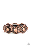 Rural Fields - Copper Bracelet Paparazzi