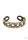 Living Off The GRIT - Brass Bracelet Paparazzi