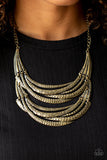 Read Between The VINES - Brass Necklace Paparazzi
