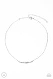 Taking It Easy - Silver Choker Necklace Paparazzi