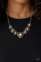 Totally TERRA-torial - Yellow Necklace Paparazzi