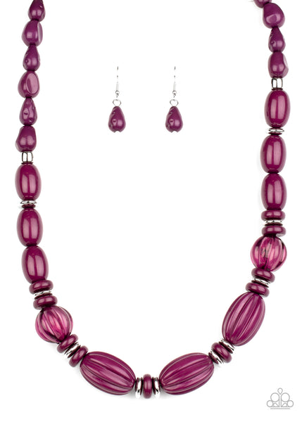 High Alert - Purple Necklace Paparazzi