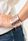 Get Your Bloom On - Orange Paparazzi Bracelet