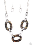 Sink Your Claws In - Brown Necklace Paparazzi