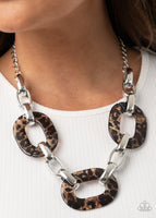 Sink Your Claws In - Brown Necklace Paparazzi